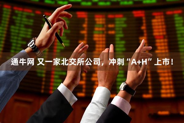 通牛网 又一家北交所公司，冲刺“A+H”上市！